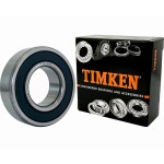 2PA TIMKEN 6205 2RS 윤활 링 25x52x15mm 이중 고무 씰 프리 : 브리노크