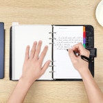 노트북 디바이더 사이즈 바인더 인덱스 탭 탈부착 페이지 하드커버 보고서용 기본 : 쇼핑나에게24호점