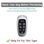 버튼 소프트 프로텍터 자동차 키 케이스 넥소 팰리세이드 스마트 커버 체인 1. Grey Key Case : 마리아글로벌4호점