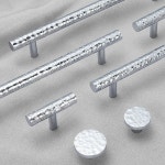 밝은 크롬 긴 황동 캐비닛 도어 핸들 가구 찬장 옷장 서랍 손잡이 수제 1. H6134-M : 호걸쇼핑8호점