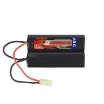 에너지 에어소프트 배터리 9.6V NiMH 넌척 배터리, 미니 타미야 커넥터 대용량 2000mAh 건용 팩 포함 Battery : 딜라이트도도