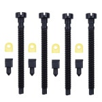 히포텍 4팩 501-54-63-01 Husqvarna 42 44 50 51 55 랜처 234 238 242XP 246 전기톱 텐셔너용 체인 조정 텐셔너 나사 : 나스토어공구