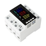 RS485 Tuya WIFI 지능형 HD 컬러 스크린 용 KWS-306 3상 4선 DIN 레일 다기능 전압 전류 전력계 APP 제어 : 스마트랩팩토리구대17