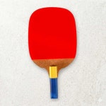 탁구 펜홀더 라켓 초급 입문용 우드 탁구채 1개 핑퐁 라켓 운동 취미용 : 투밀리언1