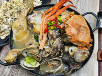 대헌수산 동해안  고급 해산물만 골라 담은 복가득 쭈꾸미 해신탕  쭈구미 해신탕 : 대헌수산