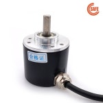 38S6G5-B-G24N 로터리 증분 인코더 연결 50/100/200/360/400/500/600P/R AB 2상 5-24V DC 오픈 콜렉터 출력 NPN : 네이비상사
