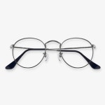 레이벤 안경테 메탈 라운드 레이밴 3447V 2620 연예인 인싸 블루라이트 차단 안경 : 투나인안경원