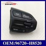 기아 K2 리오용 스티어링 휠 스위치 우측 크루즈 컨트롤 버튼 OEM 96720 H8520 : 구들일렉테크