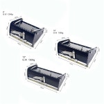 ZIGINGM 드라이월 박스 공구 머드 퀵 컴파운드 나이프 - 블레이드 12인치) (색상 스키밍 클린 퍼티 8inch : 루디아럭스.ludialux