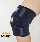 닥터메드 무릎보호대 의료용 슬개건 관절 등산 배드민턴 재활밴드 네이비 K006, 공용 : 토닥스토어
