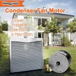 Hengyuda 5KCP39BGS069S 업그레이드 콘덴서 팬 모터, G3907 3S001 6DLL0 모터용 1/10HP 1100RPM 208-230V 교체 (5KCP39BGS06... 