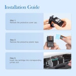 74 75 잉크 카트리지 콤보 팩 CC659FN CB335WN, OfficeJet J5700 J6400 포토스마트 C4200 C4300 C4500 C5500 D5300 2팩용 Va... 