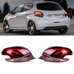 LED 리어 스톱 테일 라이트 브레이크 램프 푸조 208 해치백 : 코어마켓몰