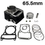 65.5mm 오토바이 실린더 피스톤 키트 250CC (종셴 250 레네가다 250 R1 R2 초퍼 6 2017-2023 KCL-ZH250-011 용) : 아이코닉컬렉션몰