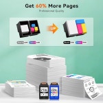 InkID 21XL 22XL 데스크젯 F2210 F4180 F380 F300 F4140 F340 OfficeJet 4315 J3680 1410 프린터용 2122 잉크 카트리지 콤보... 