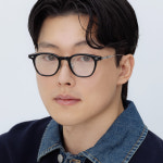 젠틀몬스터 안경 롭 ROB 블루라이트 차단 블랙 카키 가벼운 뿔테 티타늄 남성 여성 : GLASSCODE3927