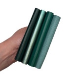 공예용 그린 시트 5X5IN 가죽 연두색 시트 4장 12X12CM 스크랩 조각 Gray 5x5In/ 12x12cm : 오후의우산