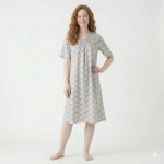 중랑비너스 은은한 주름지 통기성이 좋은 시원한 원피스 잠옷 : 비너스솔브중랑점