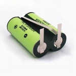 파나소닉 NCR18500A 18490용 7.4V 2040mAh 교체 배터리, 니콘 카메라 호환 : 더글로팜