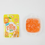새콤달콤 제주 젤리 제주도 구미젤리 한라봉, 40g, 4개 : 제주맛집 스토어