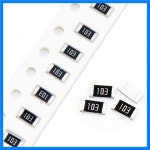 1206 11 13 15 18 22 24 27 30 33 36 39 43 47 51 56 62 68 75 82 91 옴 1/4와트 SMD 저항기(3216) 3.2×1.6mm : moa0116