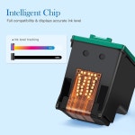 74 75 잉크 카트리지 콤보 팩 CC659FN CB335WN, OfficeJet J5700 J6400 포토스마트 C4200 C4300 C4500 C5500 D5300 2팩용 Va... 