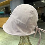 세컨타임 뒷트임 밴딩 리본 봄 여름 가을 가벼운 돔햇 벙거지 모자 3color(H0169) : 아트몰링 부산점 세컨타임
