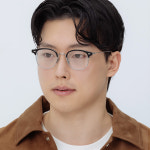젠틀몬스터 안경 알리오 X ALIO 01 GD1 C1 남성 여성 초경량 티타늄 하금테 : GLASSCODE3927
