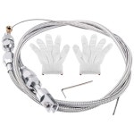 SPURTAR 36인치 케이블 엔진 8L 땋은 97 스로틀 키트 3L 07 LS1 7L 36 inch : 뉴샐러마켓