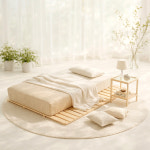 소나무 매트리스 깔판 받침대 원목 프레임 K(킹사이즈), 내추럴 : 인테리어레시피