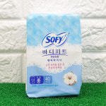 쏘피 바디피트 천연코튼 팬티라이너 롱 무향 40p : 마켓윌유즈