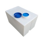 플라스틱 사각물탱크 110L 농업용 물보관함 양동이 110L 핸들 7KG 두께 4mm : 파주마켓 1호점