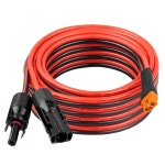 휴대용 발전소 태양광 패널 RV 배터리 재생 에너지 애플리케이션을 위한 10AWG 20F : 노에르몰