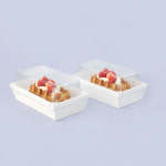 브런치 직사각(중-화이트)SET 50개 : 주식회사 마이드