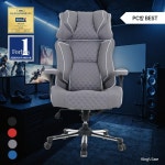 킹스이즈 히어로 메카 게이밍의자 인체공학 리클라이닝 PC방 의자 : 킹스이즈