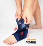 닥터메드 발목보호대 의료용 반깁스 스트랩 인대 아대 압박밴드 테이핑 축구 러닝 병원 약국 : 토닥스토어