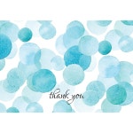 훌륭한 논문입니다! 수채화 점 감사합니다 노트 카드 (봉투 포함, 4.875 x 3.375 , 25 카운트 (2020027) : 파셀몰100