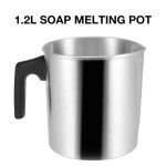500W 비누 가열 제조 키트, 스테인리스 캔들 1.2L 용광로 및 가열로가 포함된 용품, 104 F - 464 F 조절 가능 과열 방지 기능 : 모라디직구8