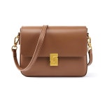 MoreFarther 여성용 숄더백 천연 가죽 크로스바디 백 지갑 빈티지 조절 가능한 스트 : 지피아몰