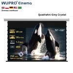 [프로젝터] [스마트 컨트롤] 우프로 92/100/106/110/120/133인치 전동 드롭다운 소프트 PET 프로젝터 스크린 모터형 4K ALR : 바다글로벌6