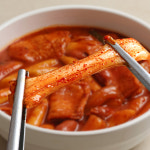 햄킷 떡볶이 3종 밀키트 1인분 즉석 오리지널 밀떡 어묵 국물 350g 간편조리 보통맛 : 햄킷