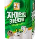티스탠다드 자이언트 키친타월 100매 12롤 주방타월 주방타올 : 로컬코리아스토어