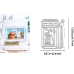 매직 아이리스 스노우 글로브 추가 금속 커팅 다이 엠보싱 벌집 DIY 카드 제작 스크랩북 공예 용품 : 성원로비스