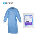 유한킴벌리 90042 멸균 수술용 수술가운 수술복 (개별포장) 대형 20팩 1박스 : 땡굴땡굴