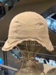 세컨타임 체크 포인트 튤립 봄 여름 가을 끈 벙거지 모자 2color (H0059) : 아트몰링 부산점 세컨타임