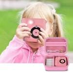 어게인모어 인스턴트 프린트 카메라 케이스 분리형 칸막이와 메쉬 포켓이 있는 휴대용 가방 : 프라임파인더몰