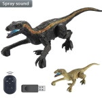로봇 강아지리모컨 공룡 장난감 2.4g RC 워크 쥬라기 시뮬레이션 LED 함께 포효하는 선물 : 한강무역상사22