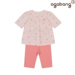 아가방 라피 7부 내의 여름 아기 실내복 01T357655 : 아가방 도봉신창아가방갤러리