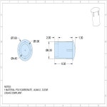 Led 광 파이프 6.3mm 투명 PC : 한강무역상사23
