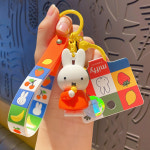 G1819 정품 miffy 미피 키링 선물 귀여운 열쇠고리 펜던트 : 쿠마네상점